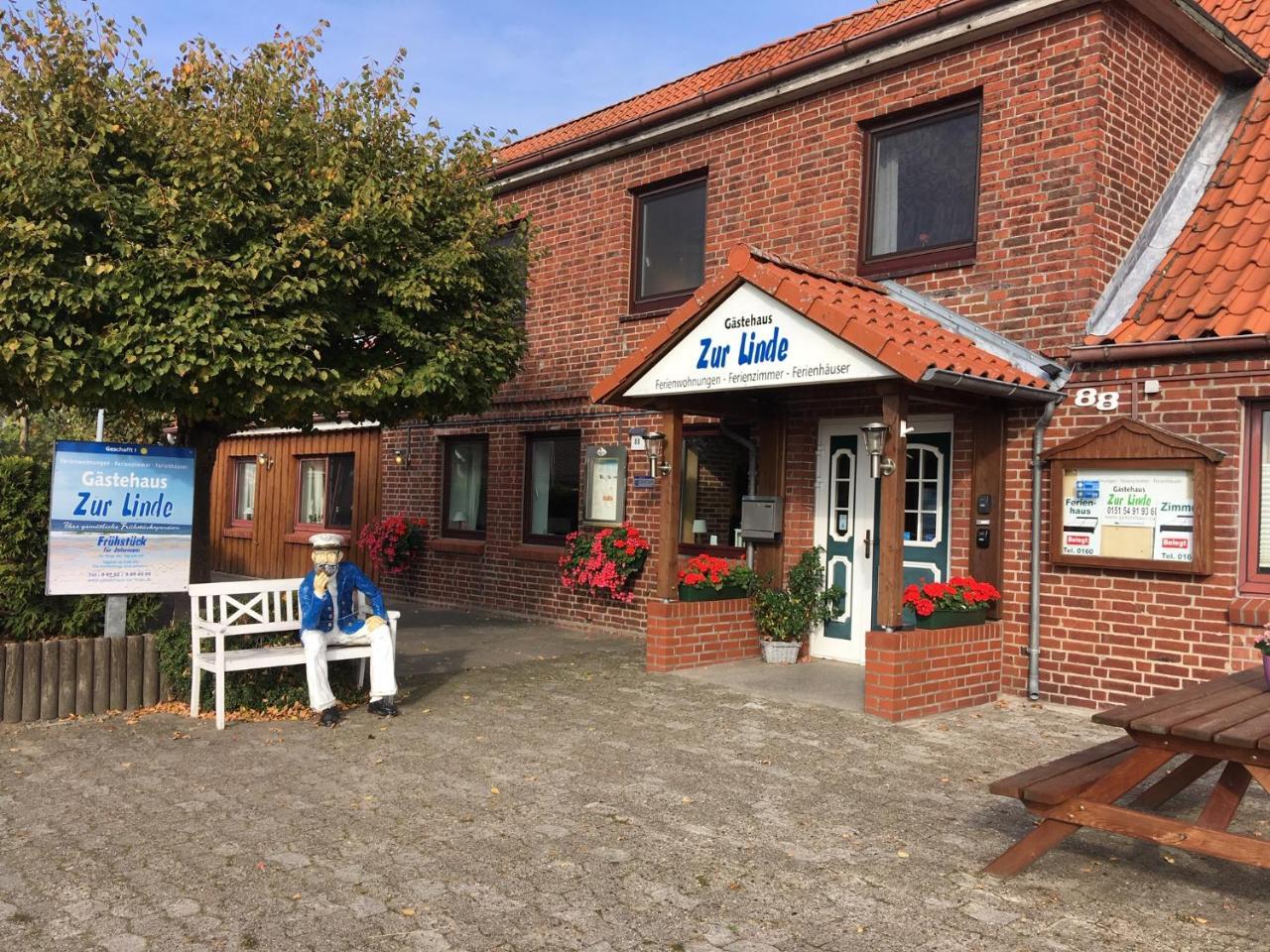 Gaestehaus Zur Linde Otterndorf Exterior foto